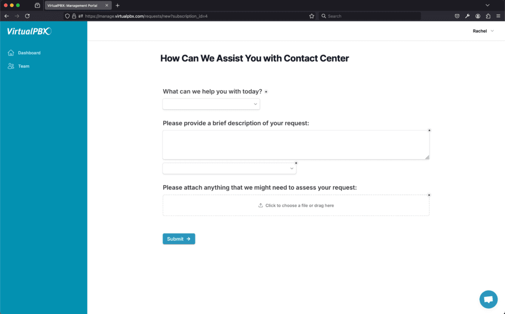 Contact Center Admin Portal